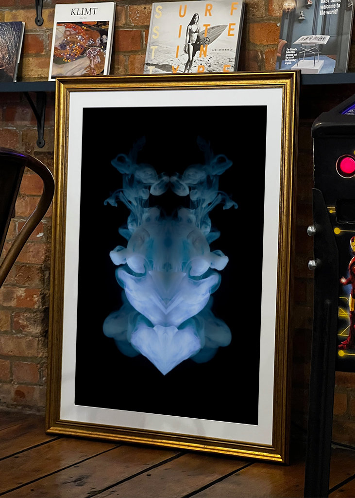 Reflexní barva ve vodě