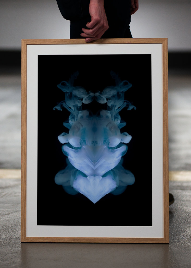 Reflexní barva ve vodě