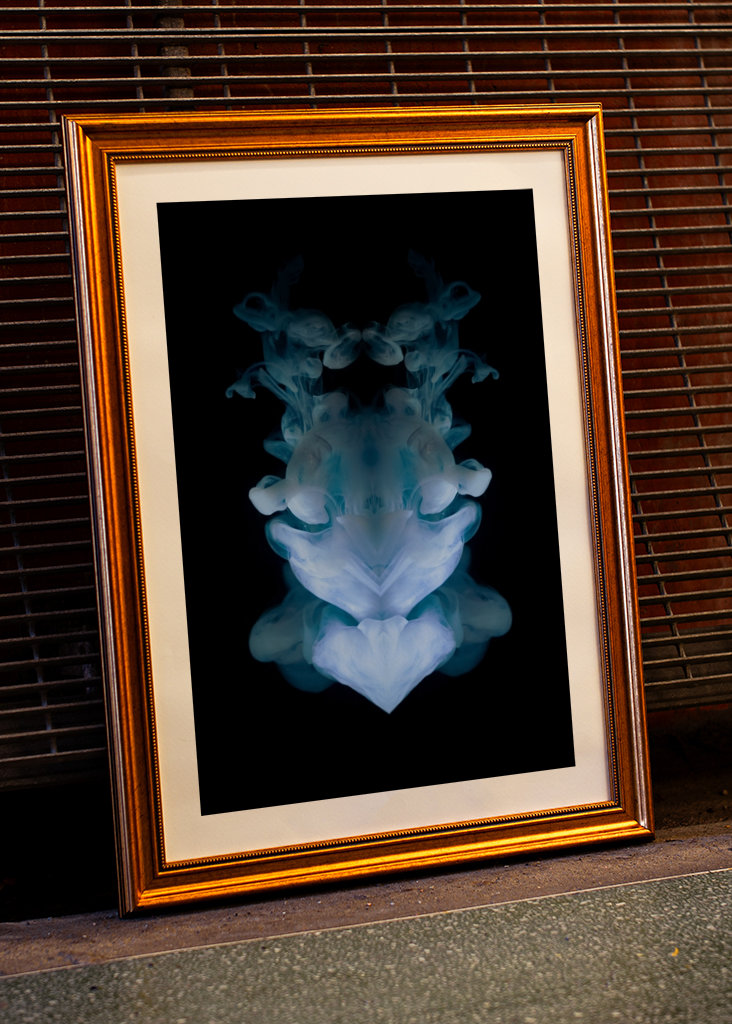 Reflexní barva ve vodě