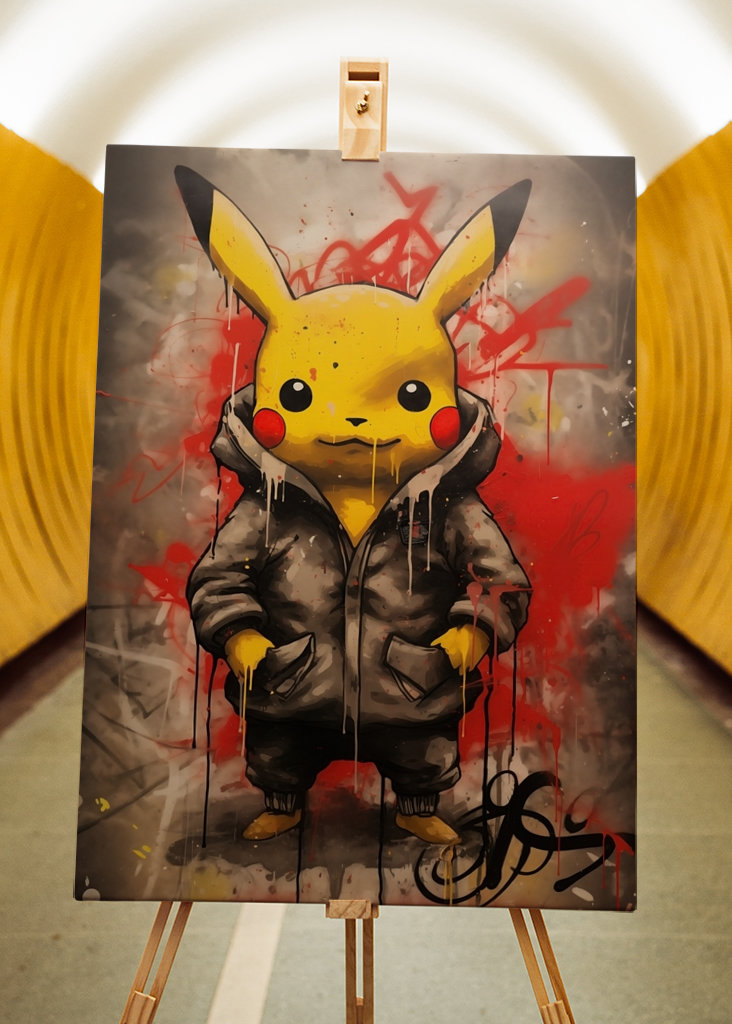 Pikachu Grafitti