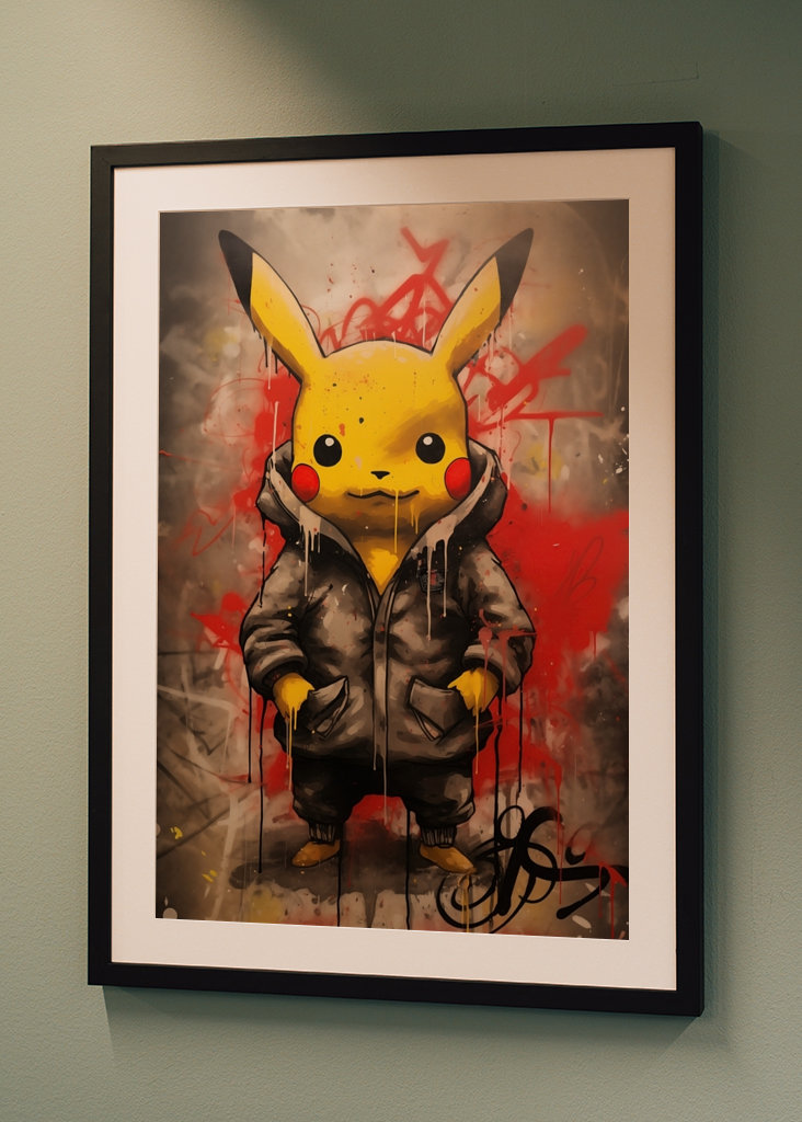 Pikachu Grafitti