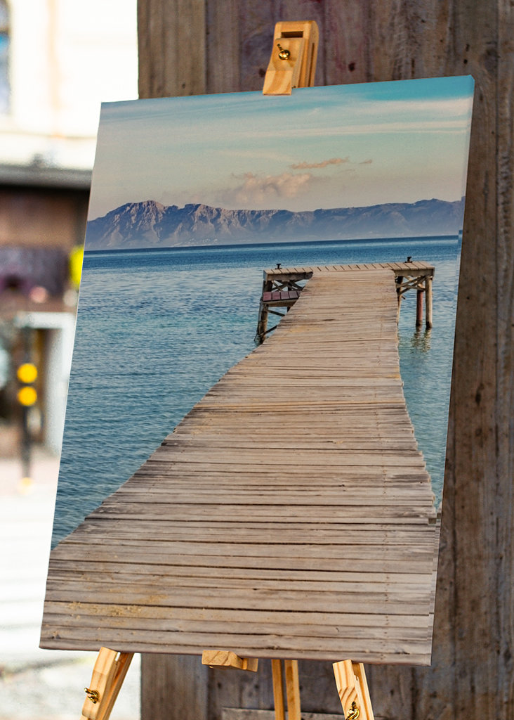 Bootssteg auf Mallorca Alcudia