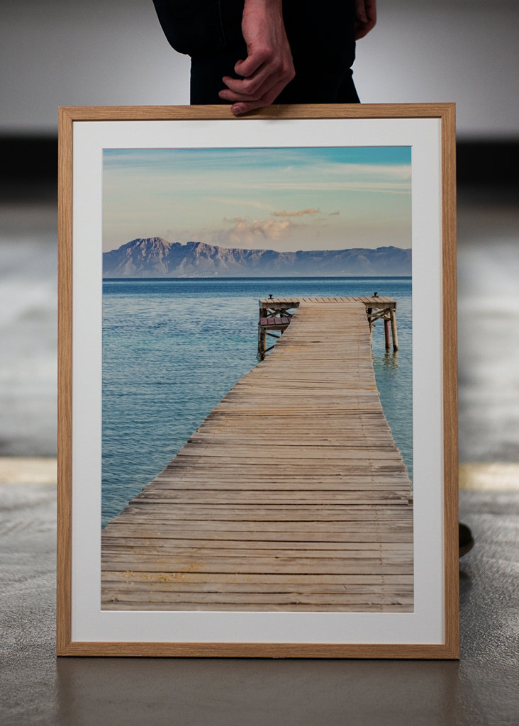 Bootssteg auf Mallorca Alcudia