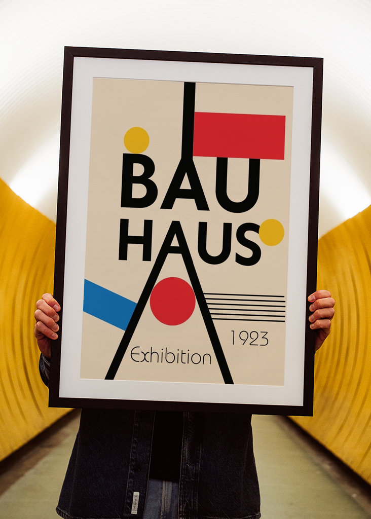 Bauhaus Plakat 1923 Affisch