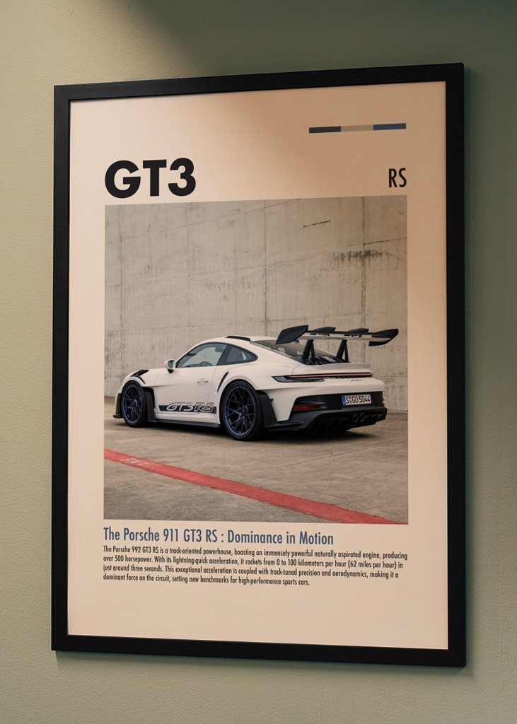 La Porsche 911 GT3 RS