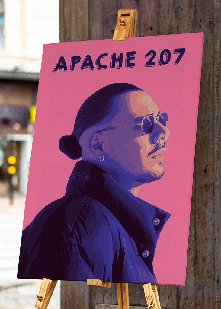 APACHE 207 ART ROSE