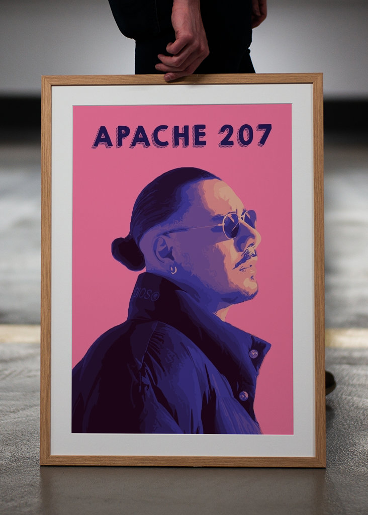 APACHE 207 ART ROSE