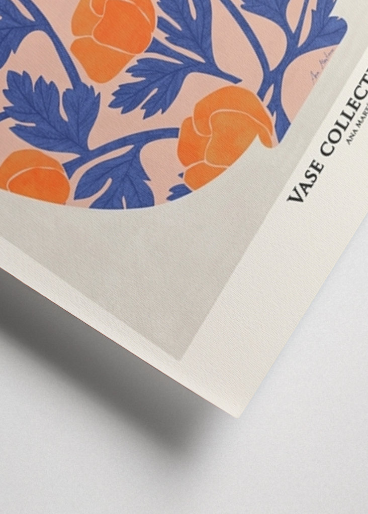 Vase and roses collection