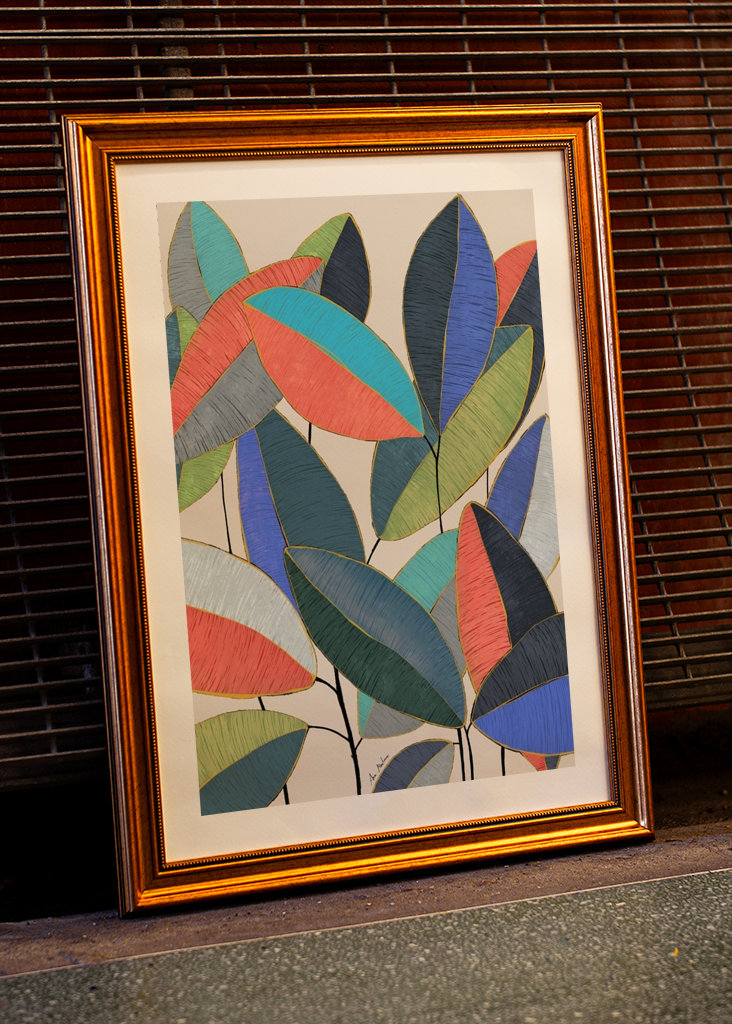 Ficus leaves