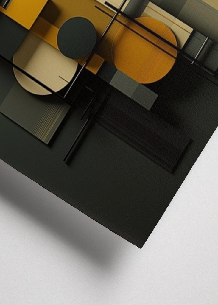 Bauhaus Grün Gelb "Weimar"