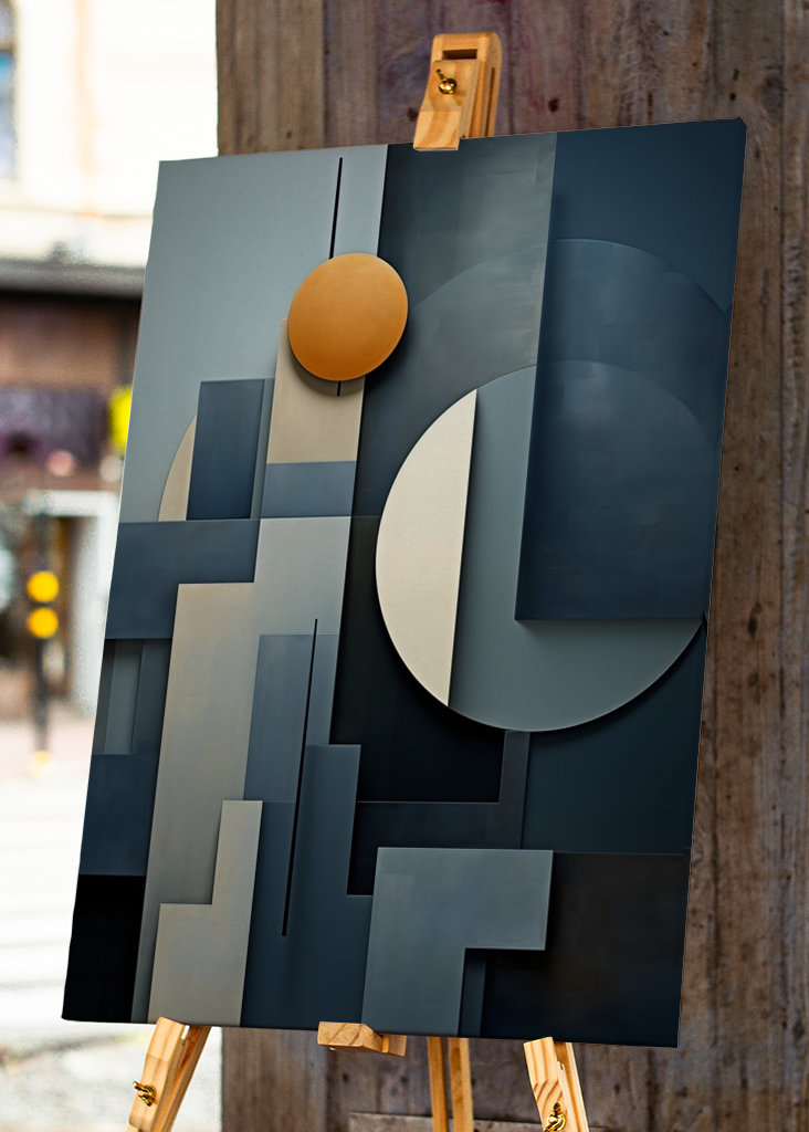 Póster de obras de arte de la Bauhaus Plakat