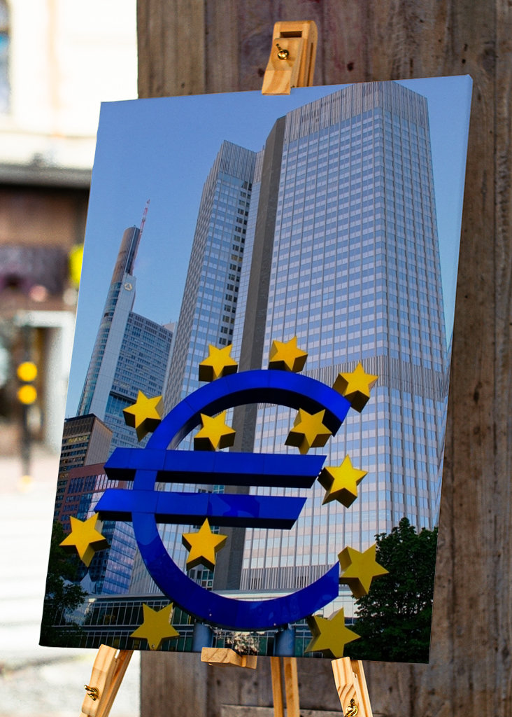 Euro Symbol in Frankfurt