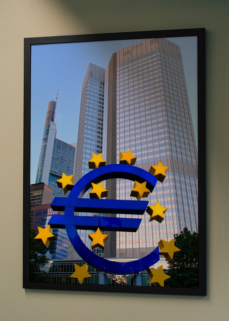 Euro Symbol in Frankfurt