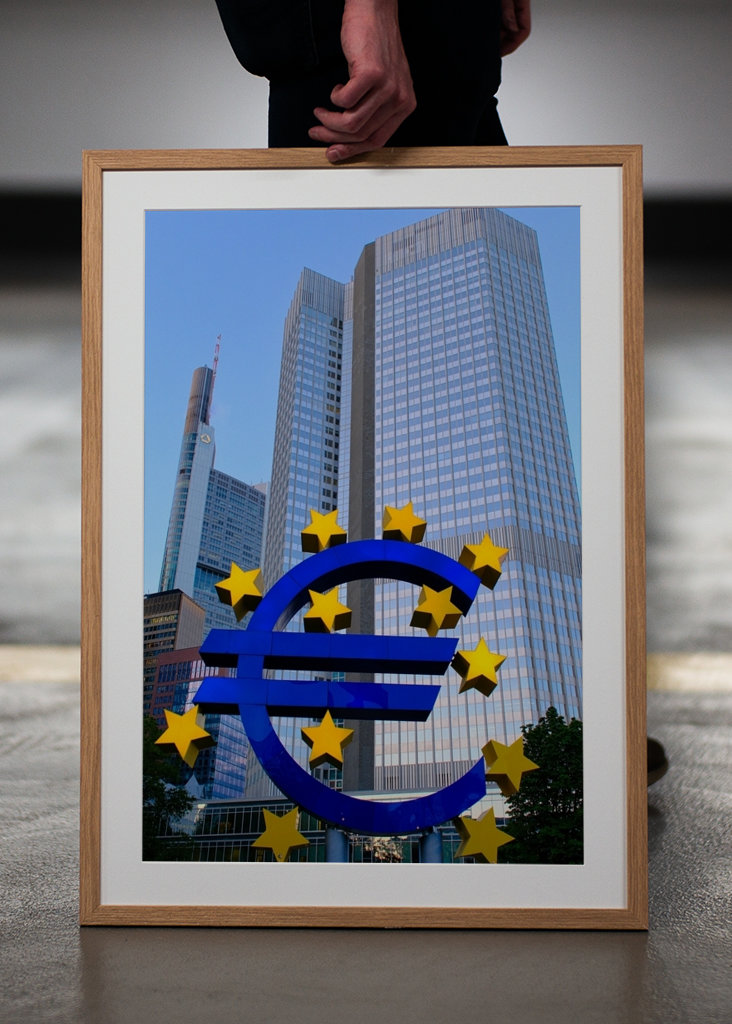 Euro Symbol in Frankfurt
