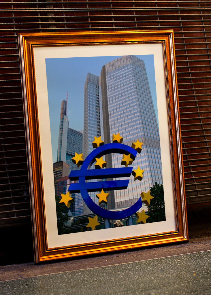 Euro Symbol in Frankfurt
