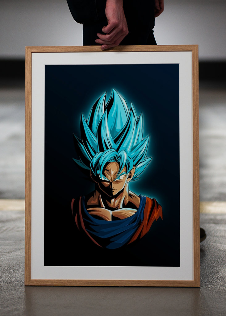  son goku ssj blue