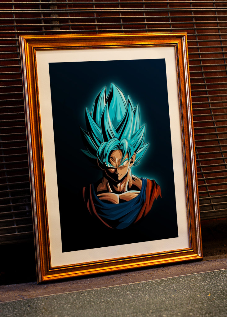  son goku ssj blue