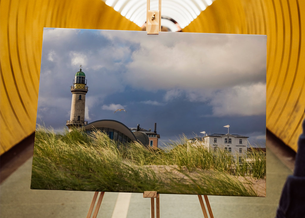 Lighthouse in Warnemünde