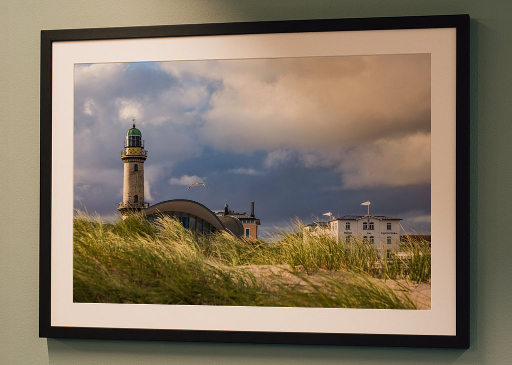 Lighthouse in Warnemünde