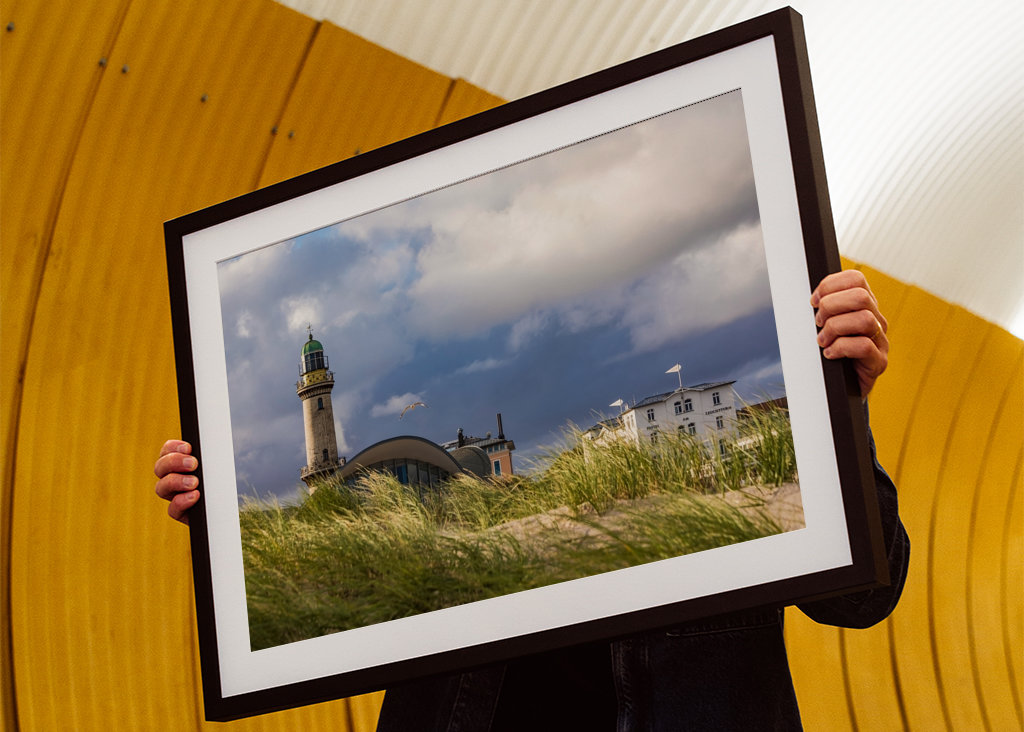 Lighthouse in Warnemünde
