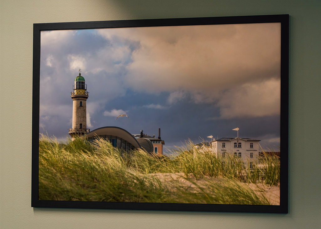 Lighthouse in Warnemünde