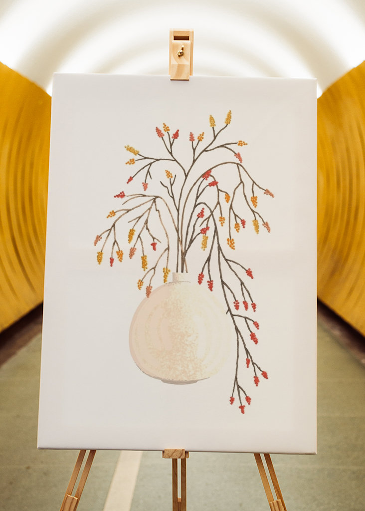 Branches, Berries And Vase 1  