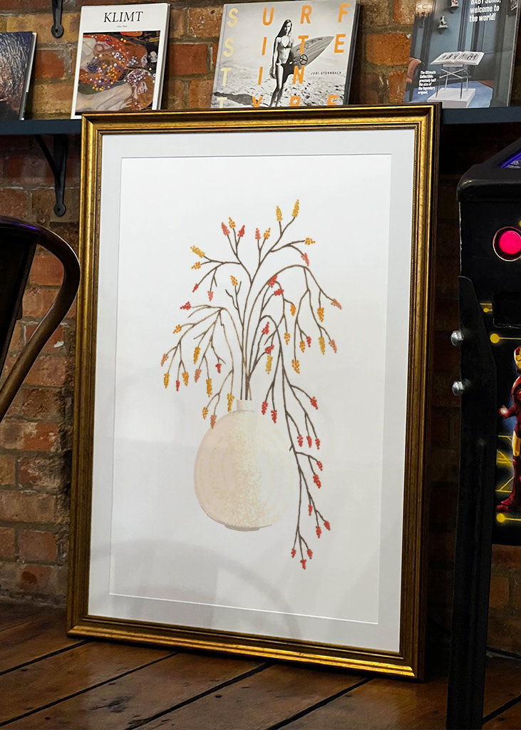 Branches, Berries And Vase 1  