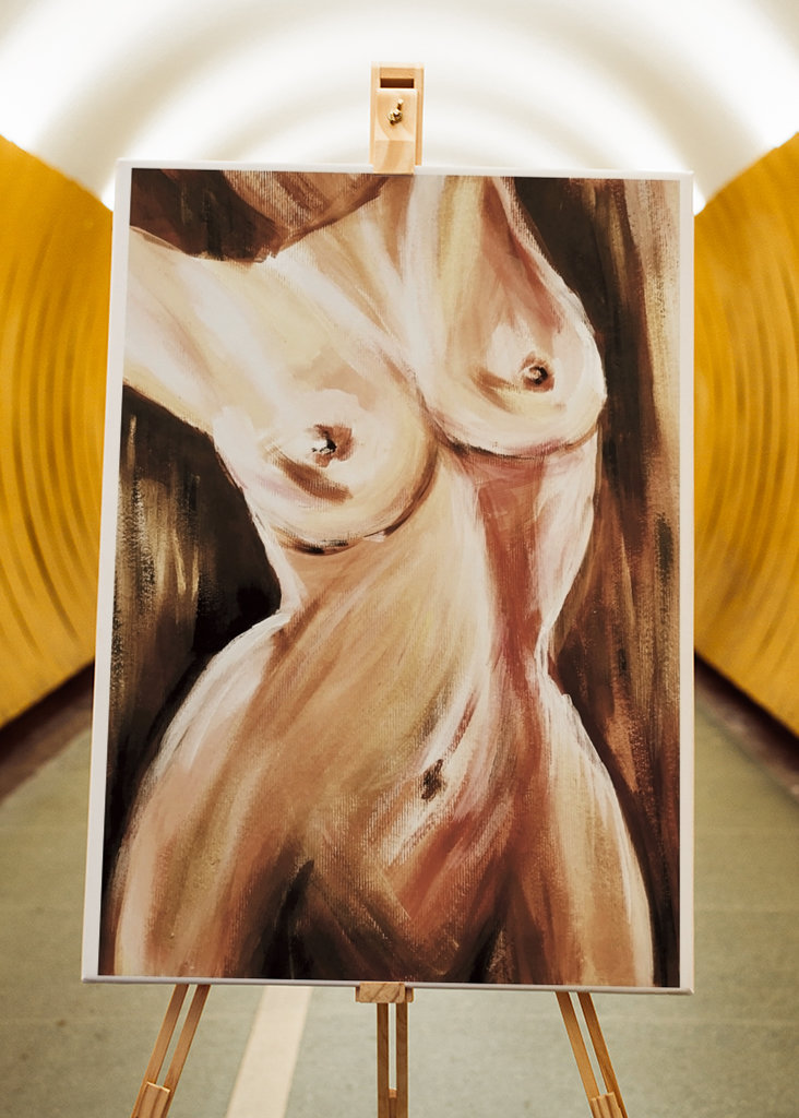 Kvinnlig kroppsmålning