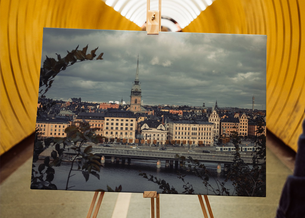 Paysage urbain de Stockholm 
