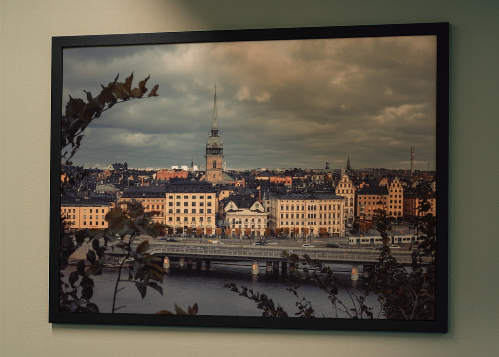 Paysage urbain de Stockholm 