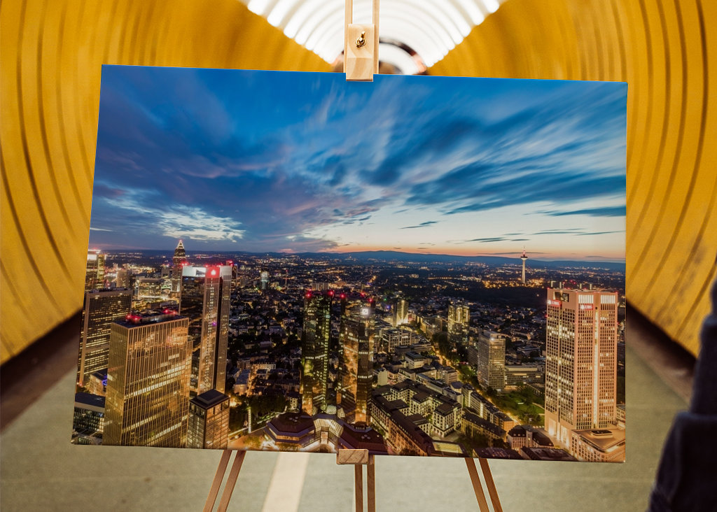 Bankenviertel in Frankfurt