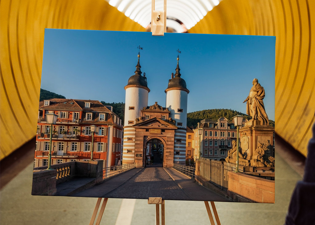 Old bridge in Heidelberg