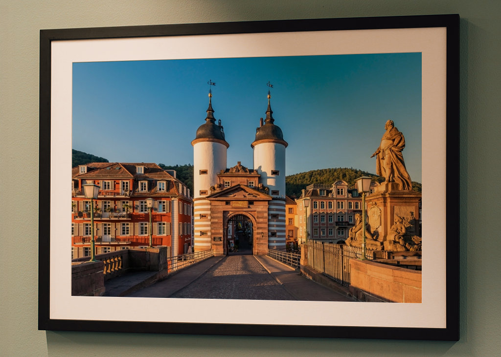 Old bridge in Heidelberg