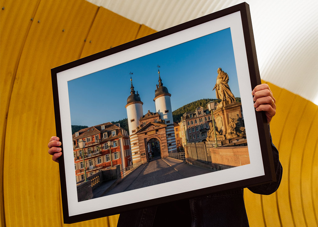 Old bridge in Heidelberg