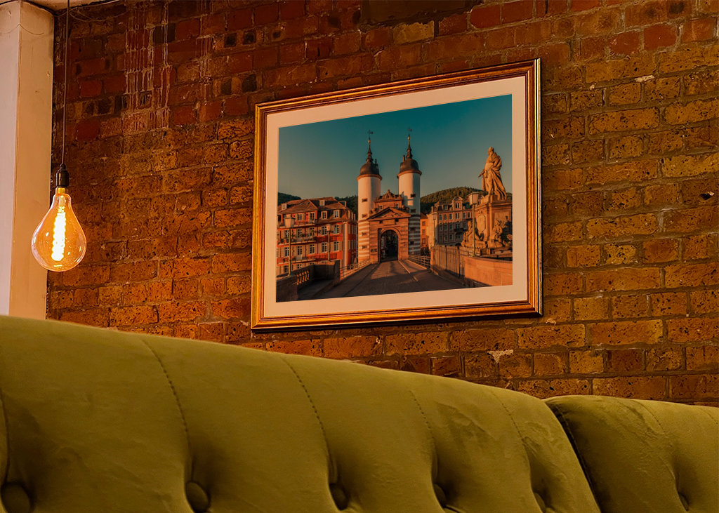 Old bridge in Heidelberg