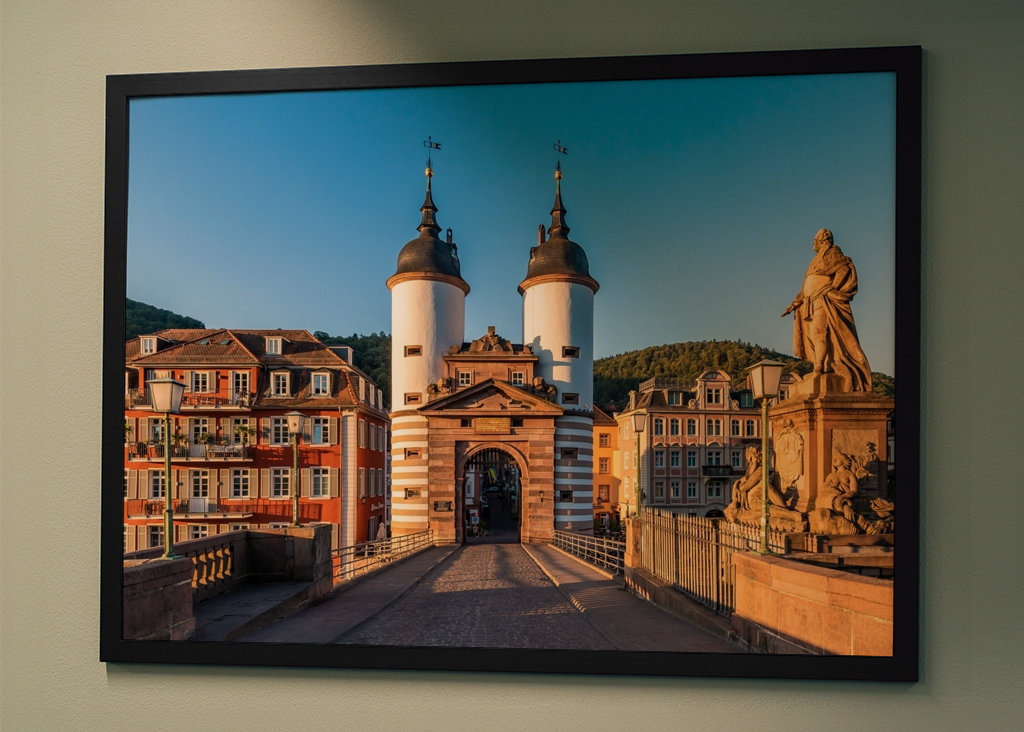 Old bridge in Heidelberg
