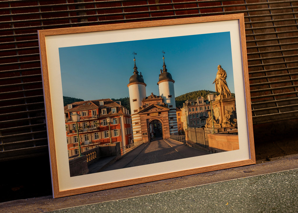 Old bridge in Heidelberg