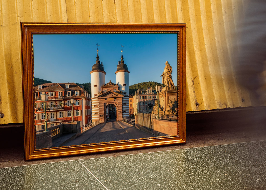 Old bridge in Heidelberg