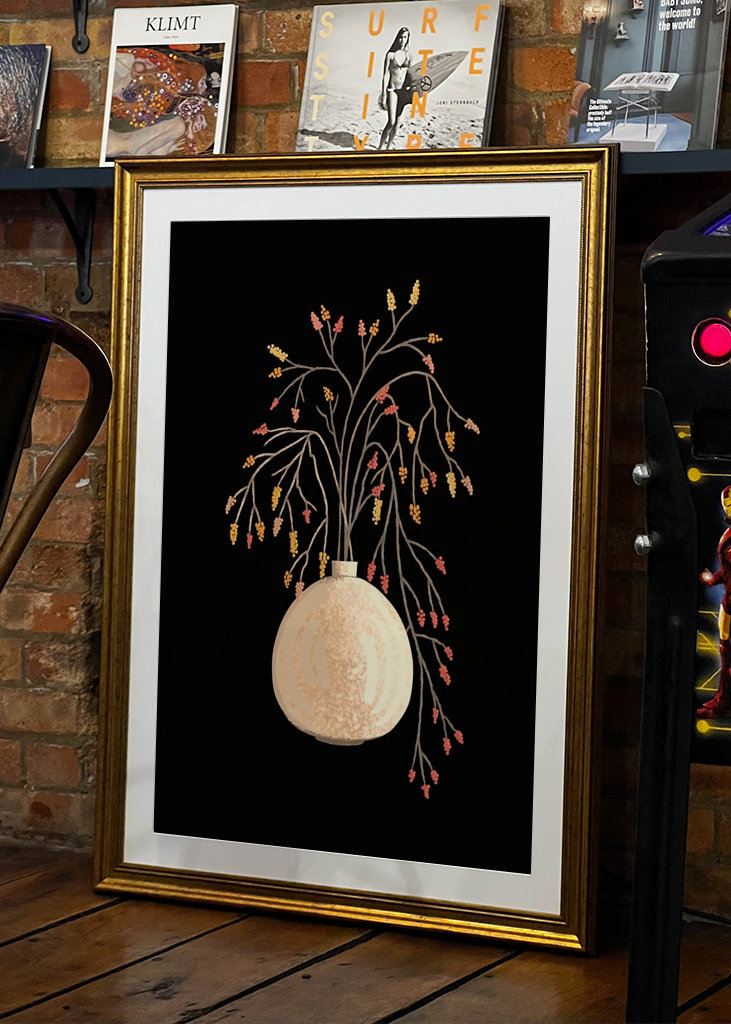 Branches, Berries And A Vase 2