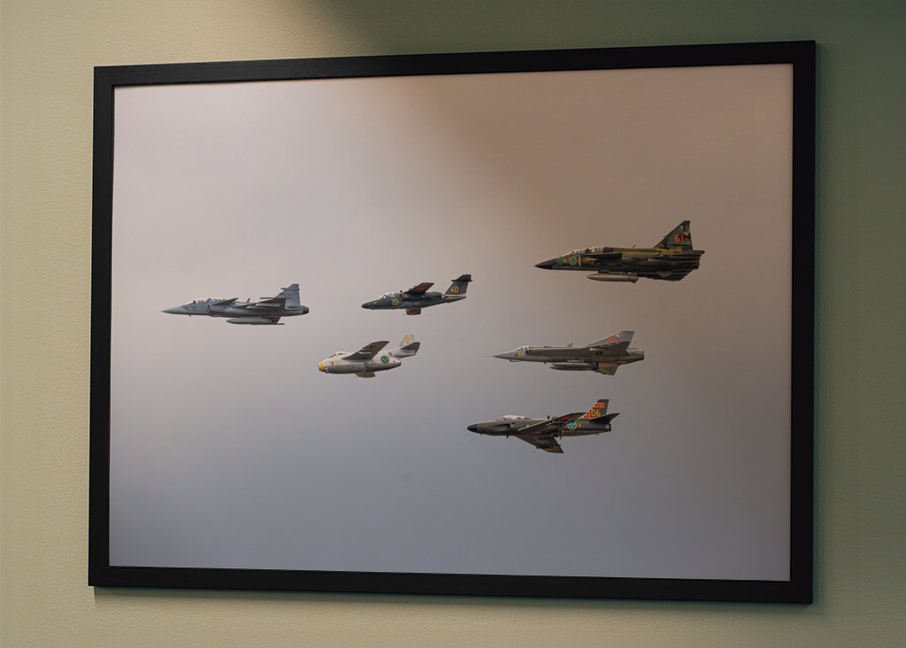 Swe Air Force Historic Flight