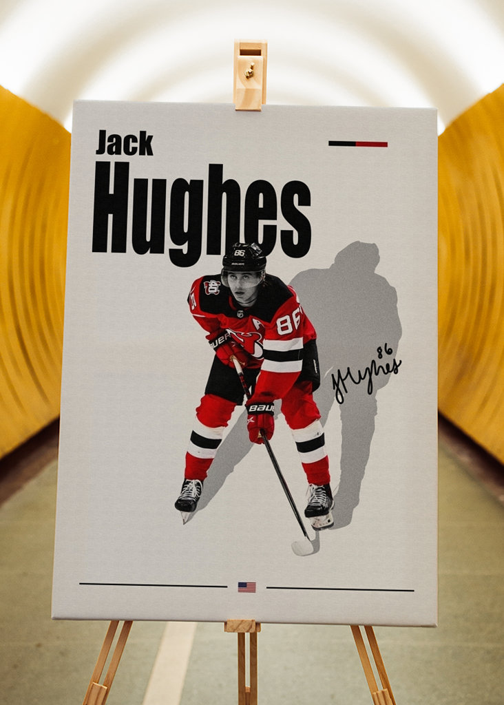 Jack Hughes Eishockey