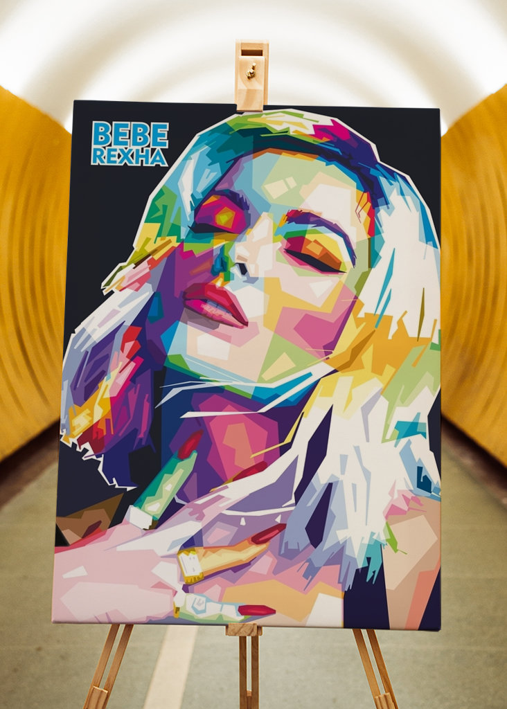 Bebe Rexha Popart Style