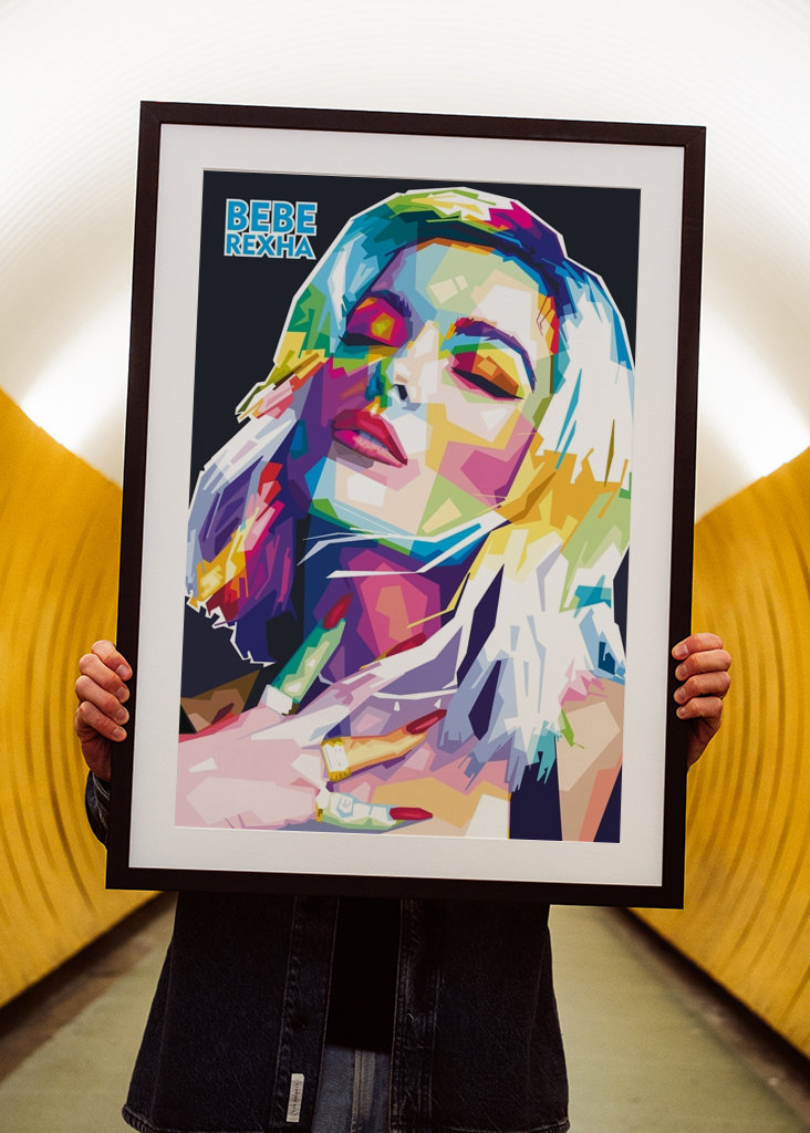 Bebe Rexha Popart Style