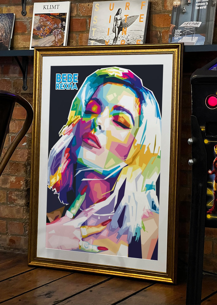 Bebe Rexha Popart Style