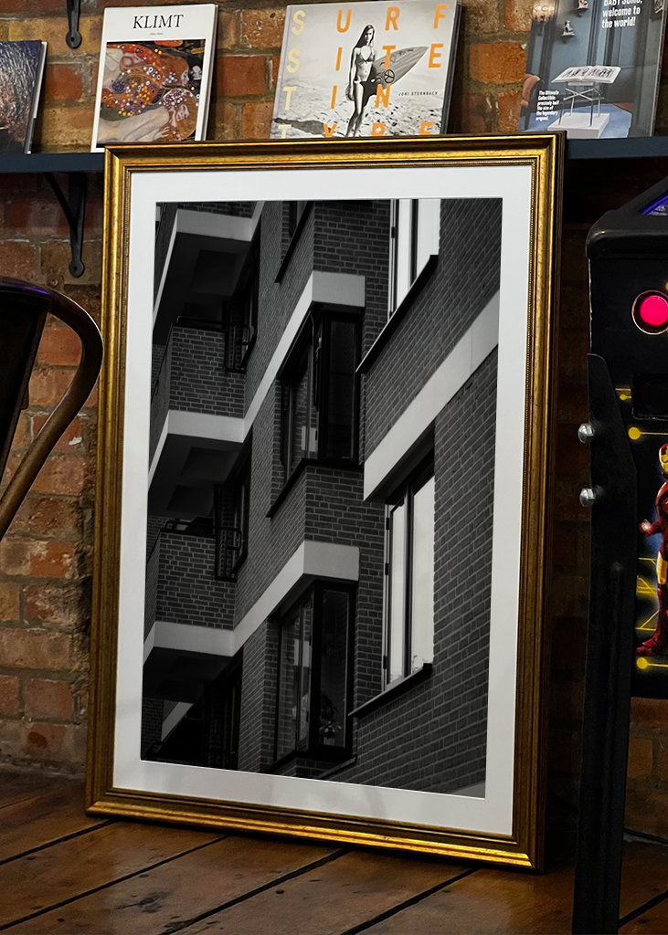 Schwarz-Weiß-Architektur