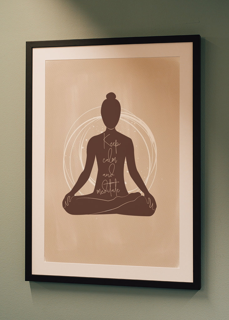 Keep calm and meditate