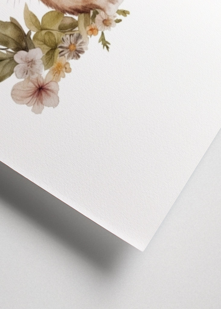 Kanin i en blomstereng 2