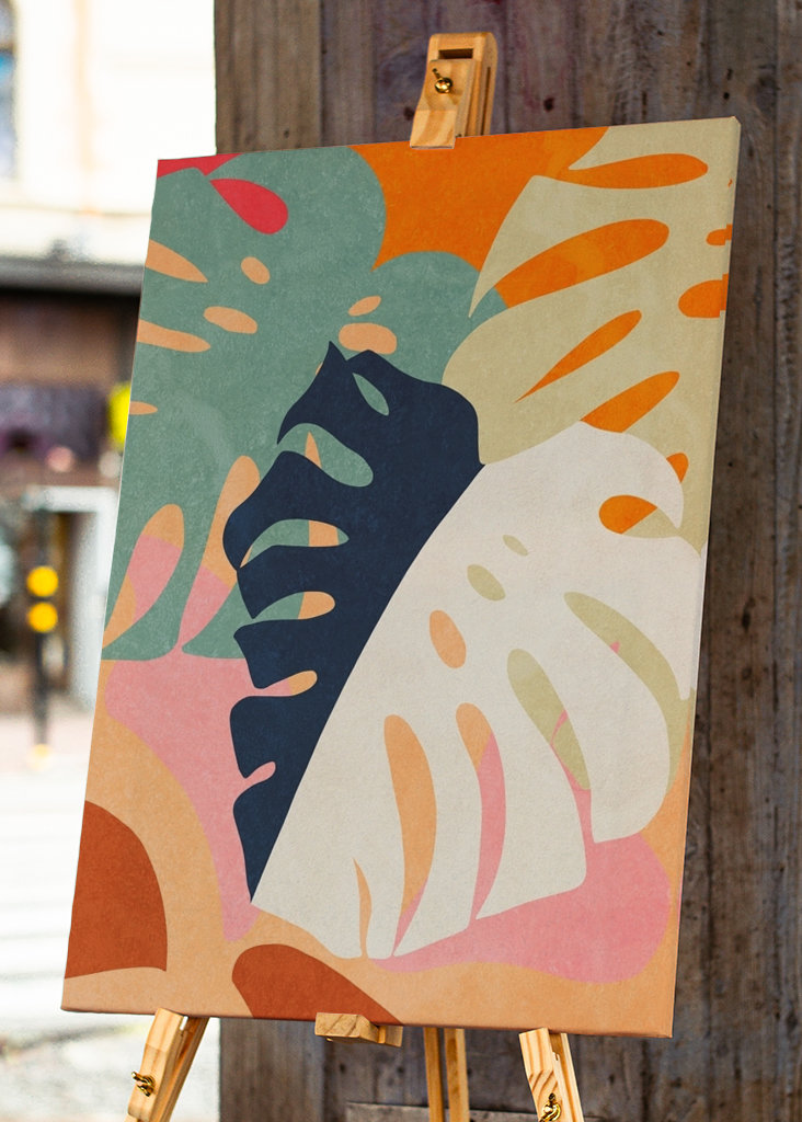 Abstract Wild Botanica 2/4