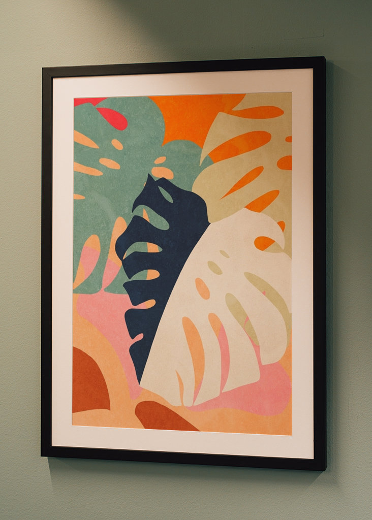 Abstract Wild Botanica 2/4