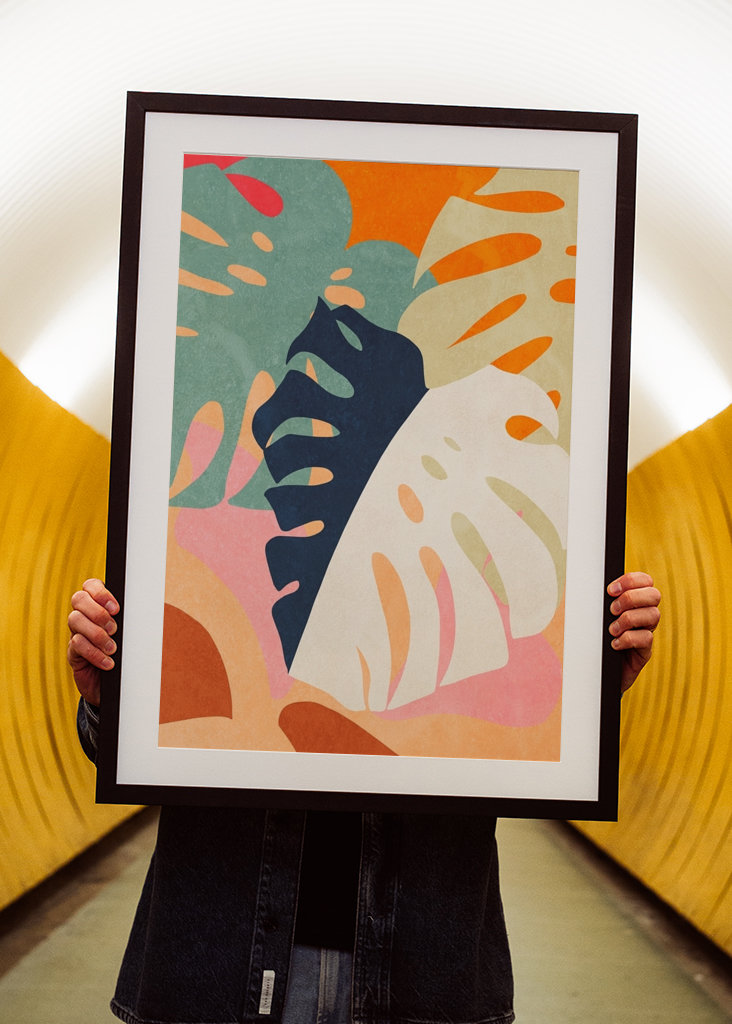 Abstract Wild Botanica 2/4